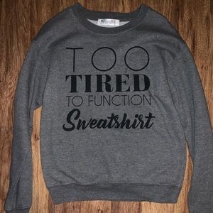 A sweatshirt